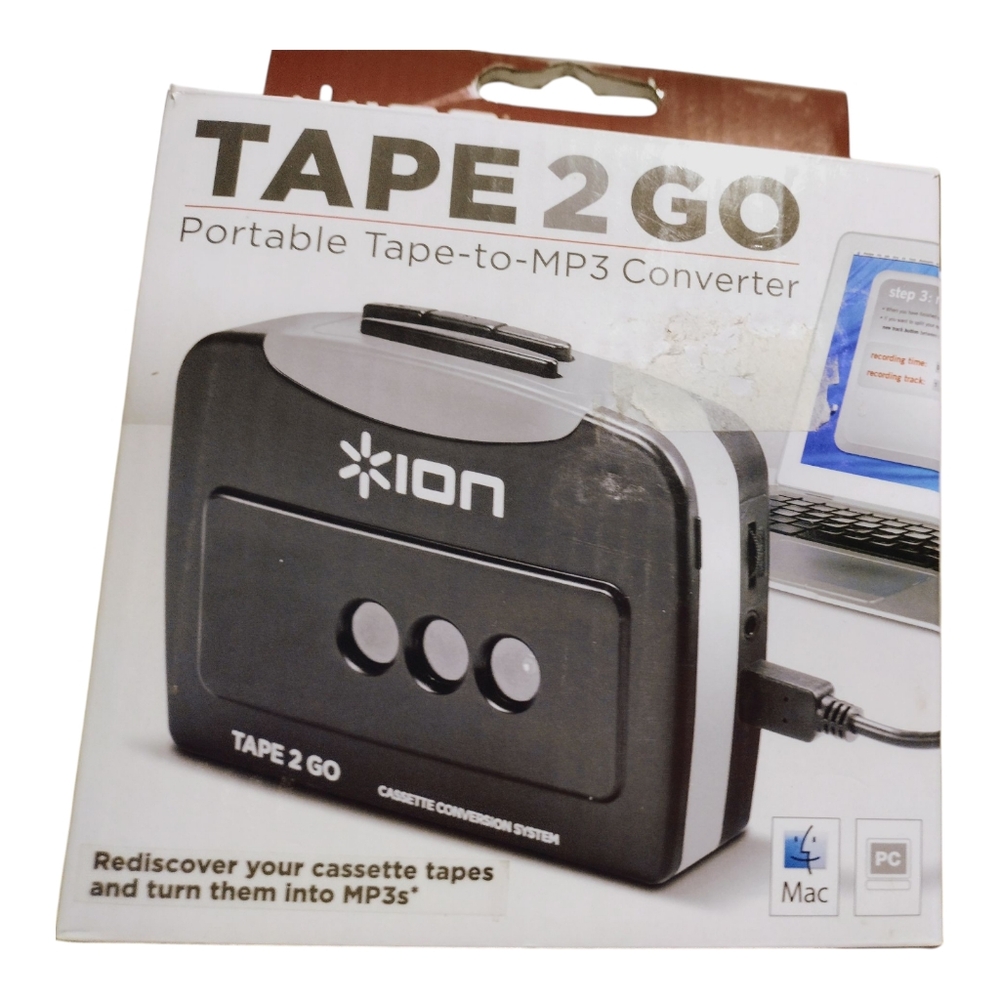 Ion Tape 2 Go Tape To MP3 Converter